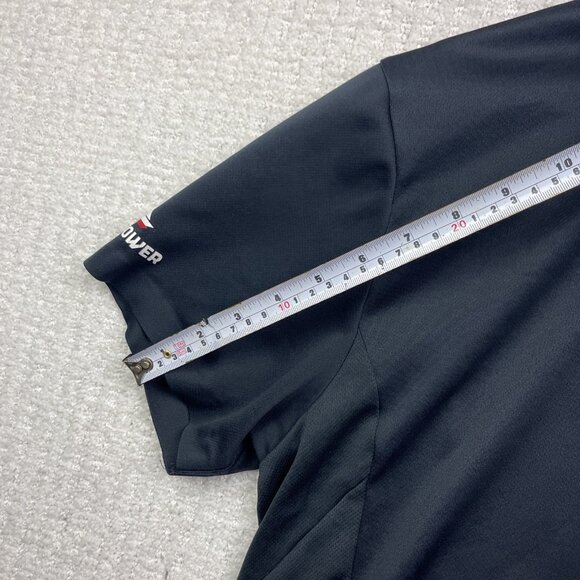 Helly Hansen x Hydro Power Men's Short Sleeve Polo Shirt Size L Dark Blue Preppy - Picture 10 of 15